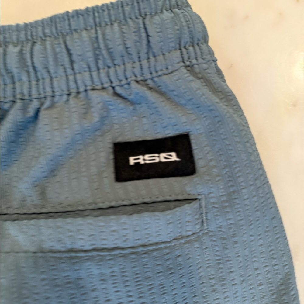 RSQ Slate Blue Pull-On Shorts - Picture 4 of 6